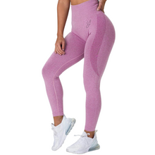 Load image into Gallery viewer, Pink Motion Leggings
