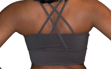 Load image into Gallery viewer, Gray Reveal Sports Bra