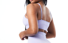 Load image into Gallery viewer, Lilac Seamless Sports Bra
