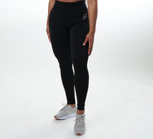Load image into Gallery viewer, Black Seamless Leggings