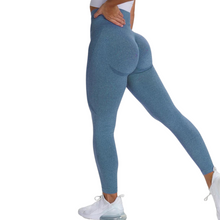 Load image into Gallery viewer, Dark Blue Motion Leggings
