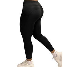 Load image into Gallery viewer, YC Black Pocket Leggings
