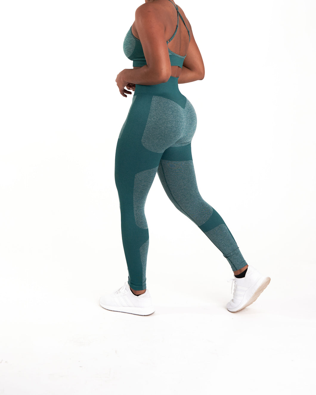 Emerald Green Contour Two Piece Set