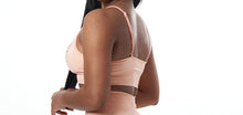 Load image into Gallery viewer, Peach Orange Seamless Sports Bra
