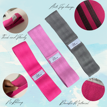 Load image into Gallery viewer, Booty Resistance Bands Set
